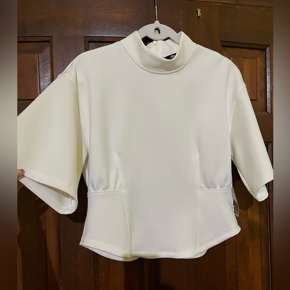 Zara scuba top